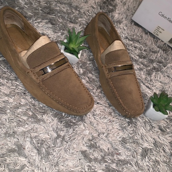 calvin klein moccasin shoes